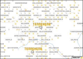 map of Tennehena