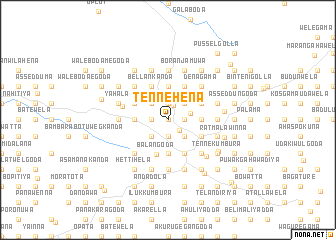 map of Tennehena