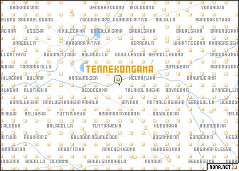 map of Tennekongama