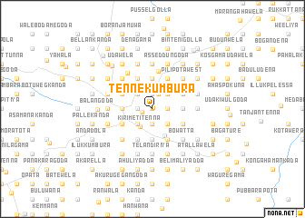 map of Tennekumbura