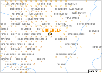 map of Tennewela