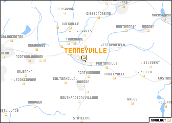 map of Tenneyville