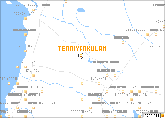 map of Tenniyankulam