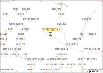 map of Tennkoli