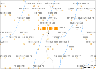 map of Tenntakou