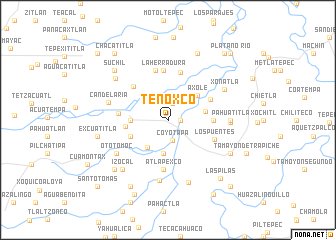 map of Tenoxco
