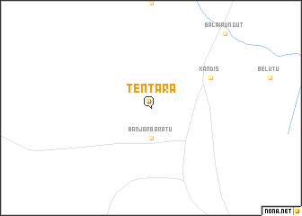 map of Tentara