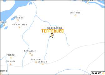 map of Tente Duro