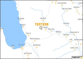 map of Tentena