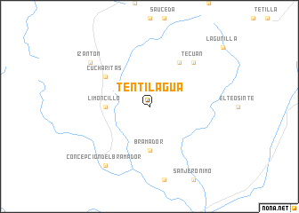 map of Tentilagua