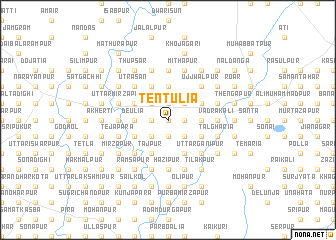 map of Tentulia