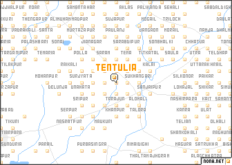 map of Tentulia