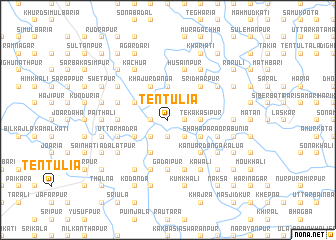 map of Tentulia