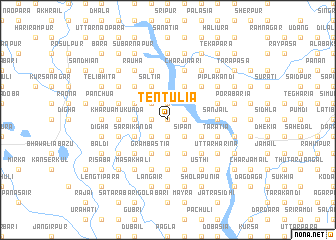 map of Tentulia