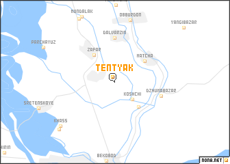 map of Tentyak