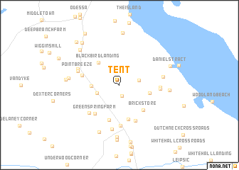 map of Tent