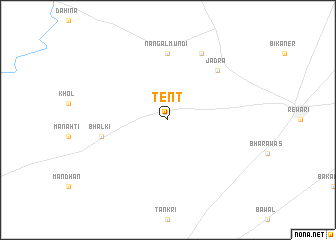 map of Tent