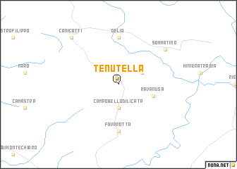 map of Tenutella