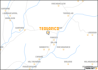 map of Teodorico