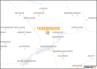 map of Teodorovka