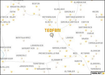 map of Teofani