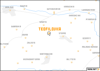 map of Teofilovka