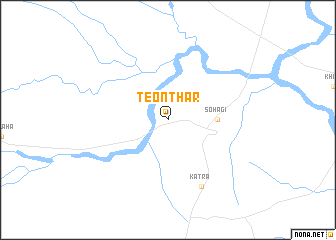 map of Teonthar