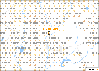 map of Tepāgāri