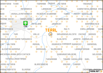 map of Tepal