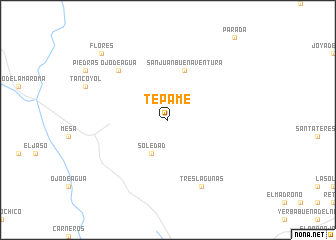 map of Tepame