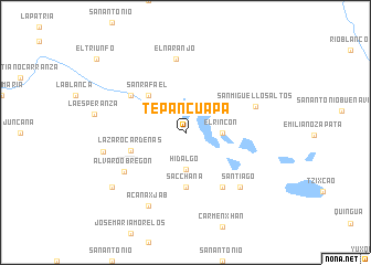 map of Tepancuapa