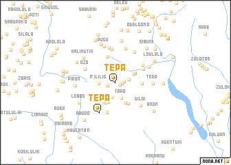 map of Tepa