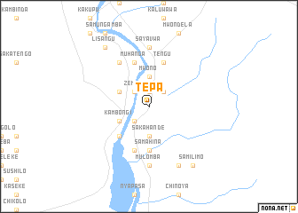 map of Tepa