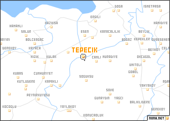 map of Tepecik