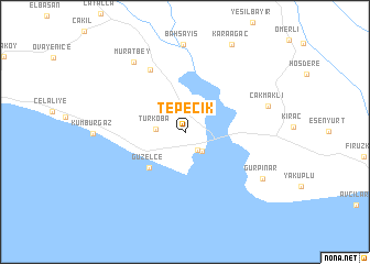 map of Tepecik