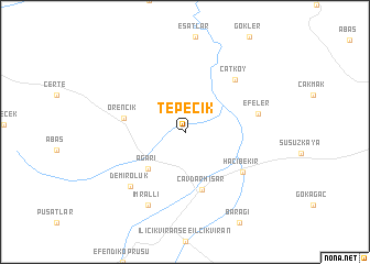 map of Tepecik