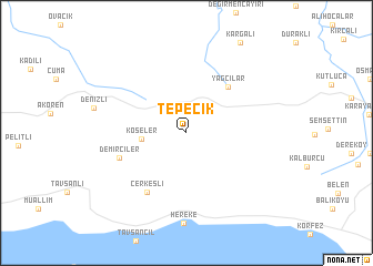 map of Tepecik