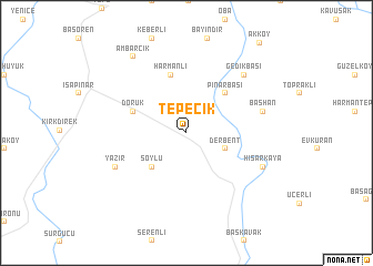 map of Tepecik