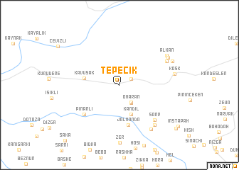 map of Tepecik