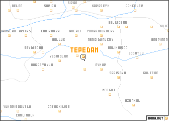 map of Tepedam