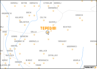 map of Tepedibi