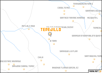 map of Tepejillo