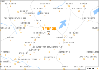 map of Tepepa