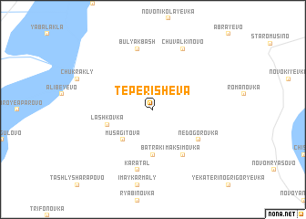 map of Teperisheva