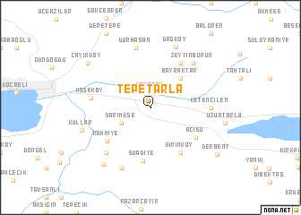 map of Tepetarla