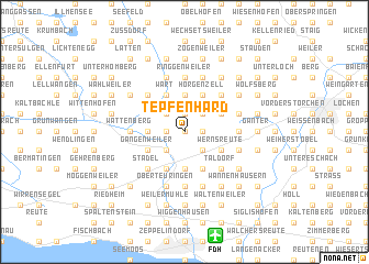 map of Tepfenhard