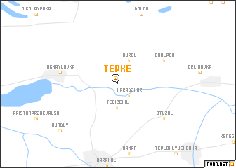map of Tepke