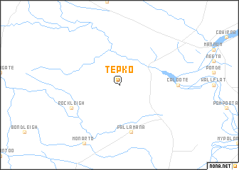 map of Tepko