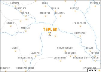 map of Teplen