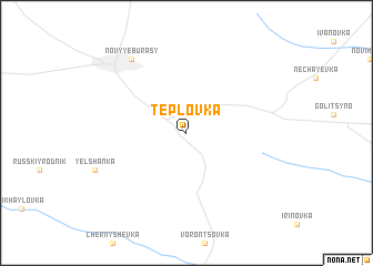 map of Teplovka